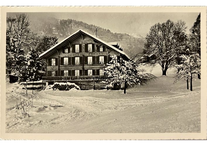 Das Jugendhaus im Winter 1951.